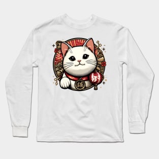 White Cat Long Sleeve T-Shirt